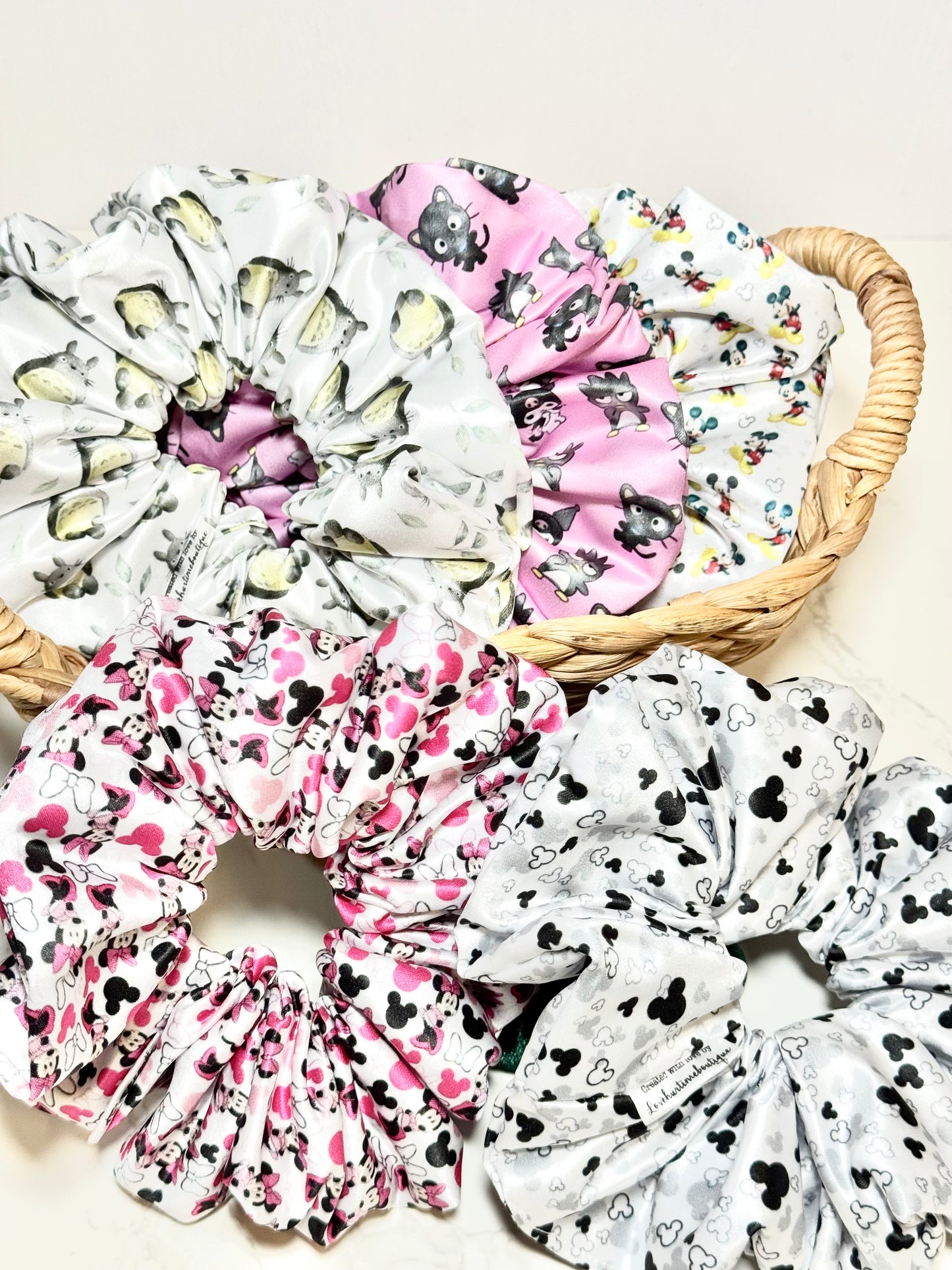 Cute Character Scrunchies | XL