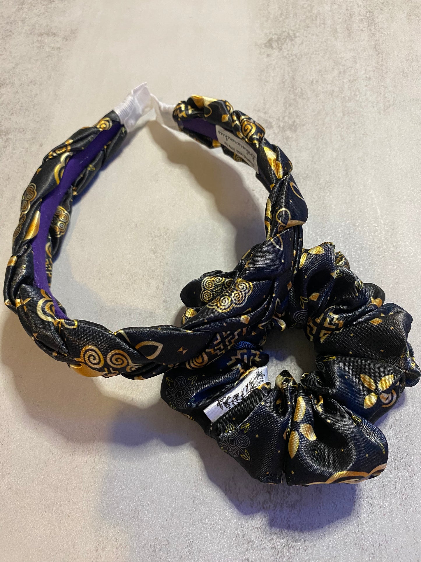 Black & Gold - Hmong inspired headband