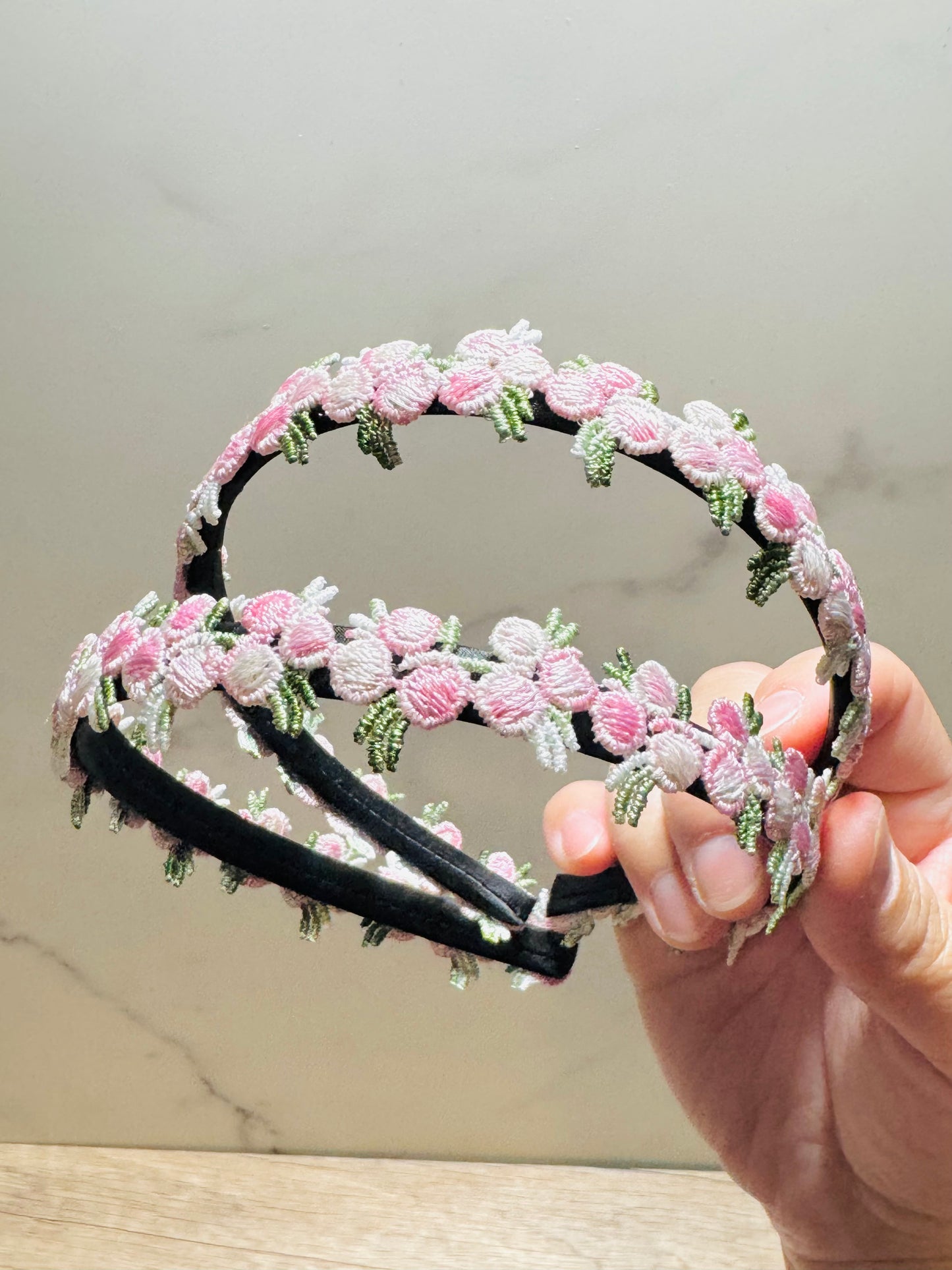 Floral Skinny Headband