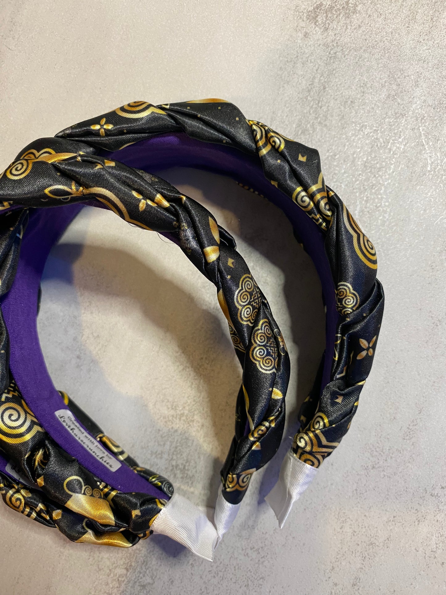 Black & Gold - Hmong inspired headband