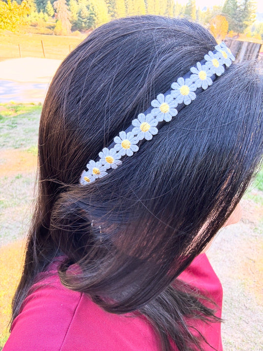 Floral Skinny Headband
