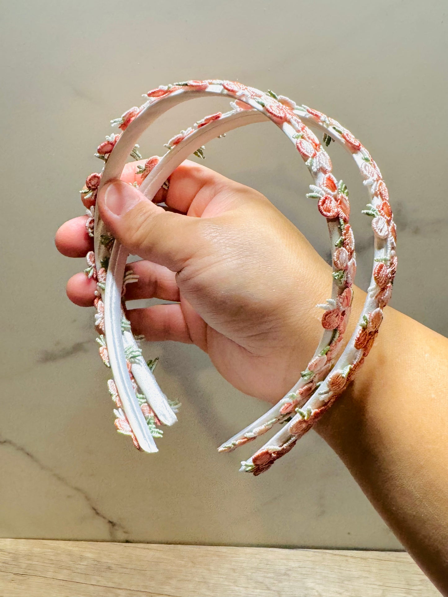 Floral Skinny Headband