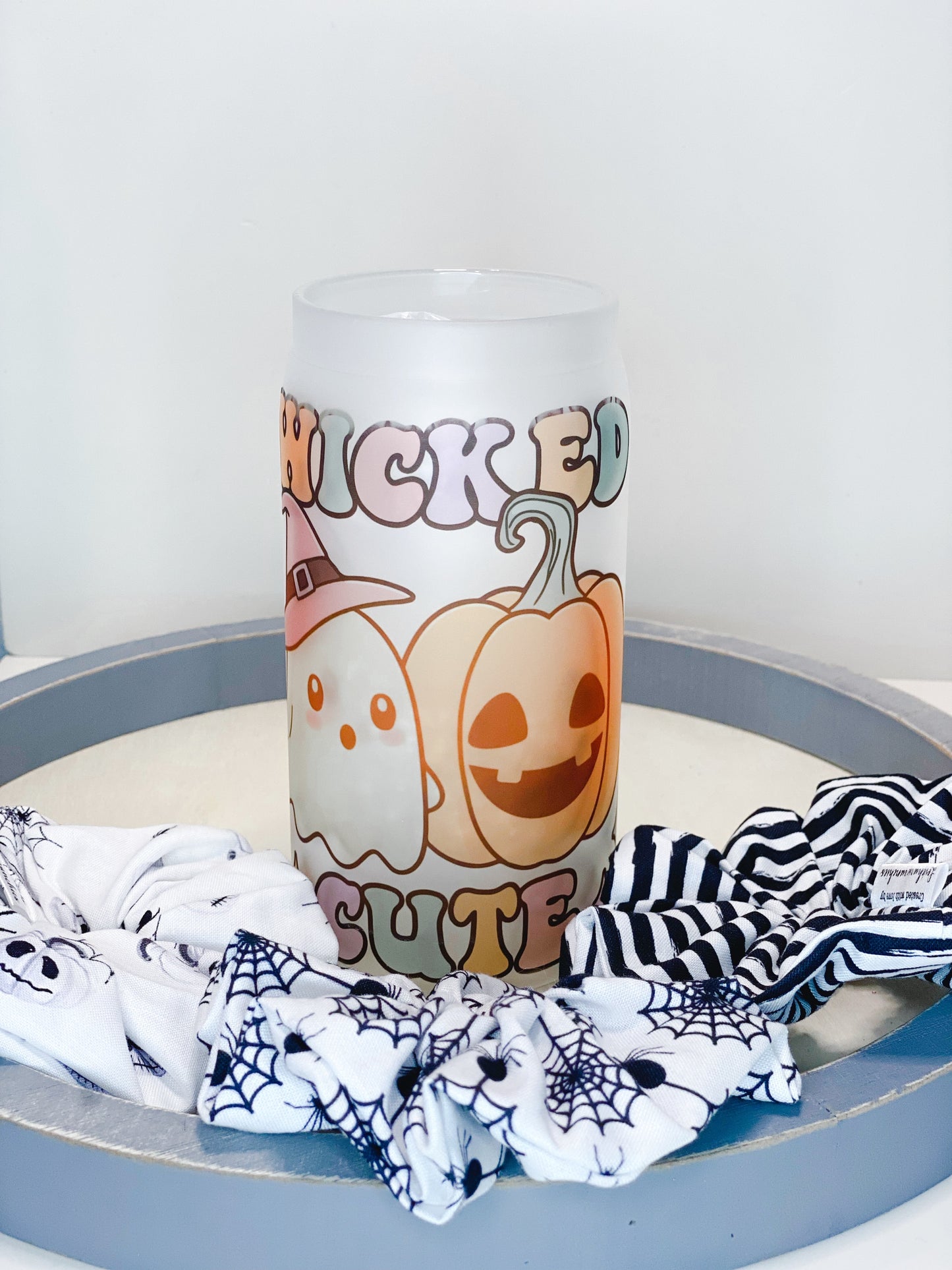 Wicked Cute - Glass Tumbler