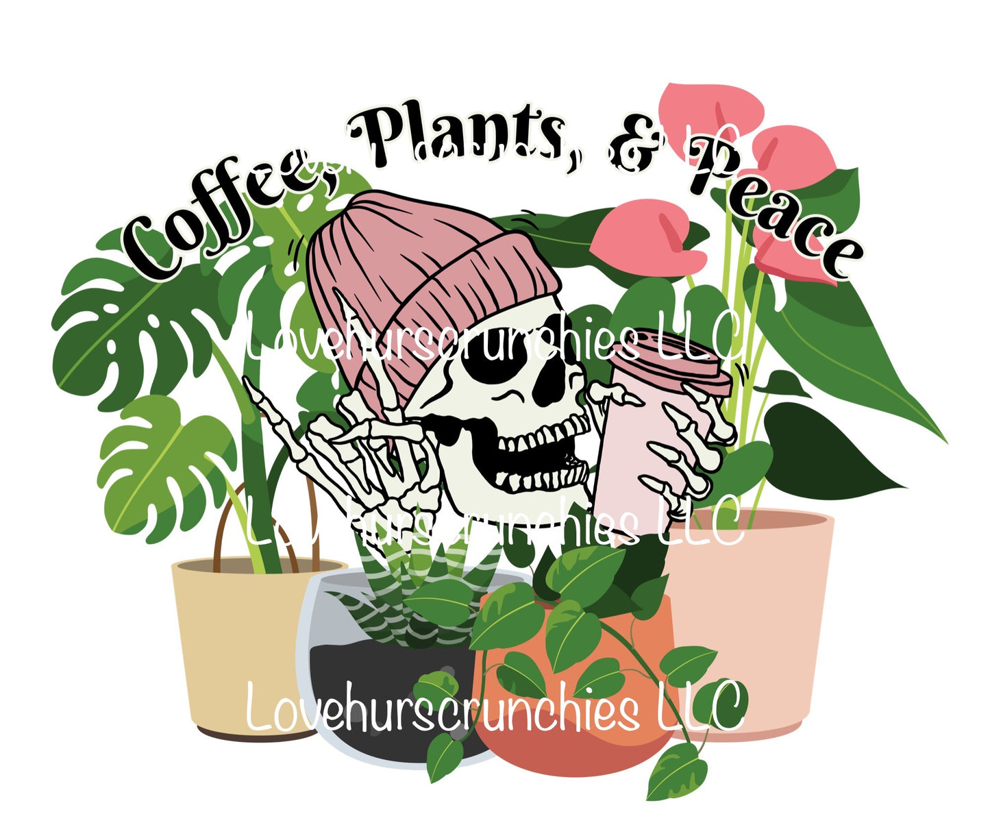 Coffe, Plants & Peace Sweater