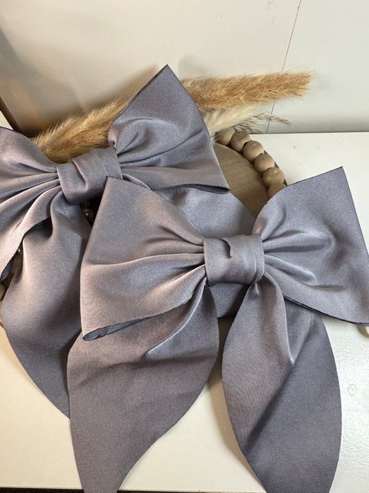 Silver Bells Bow | Jumbo