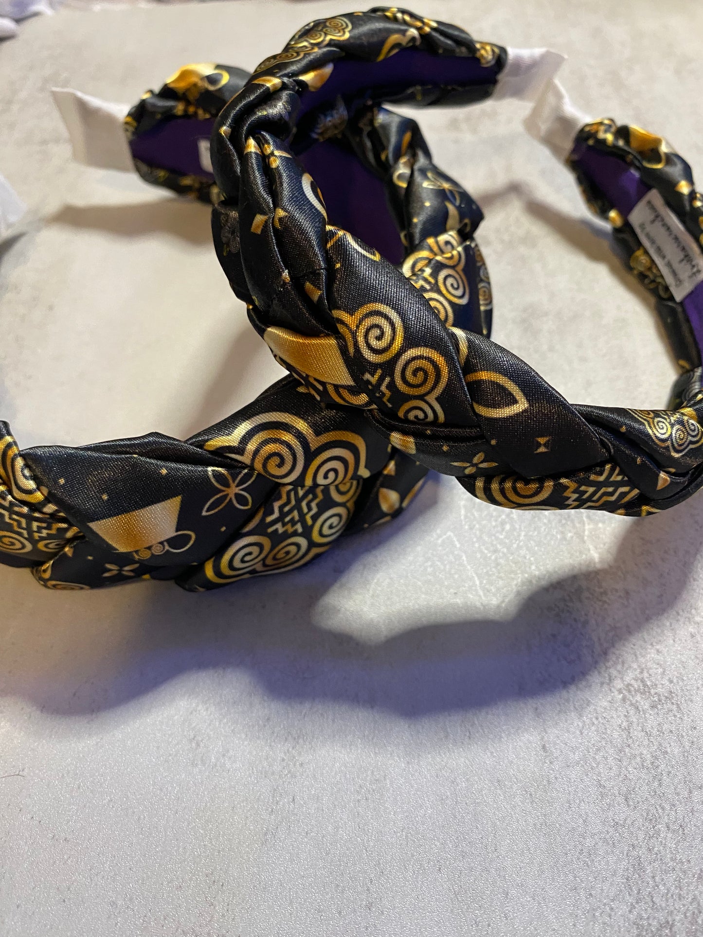 Black & Gold - Hmong inspired headband