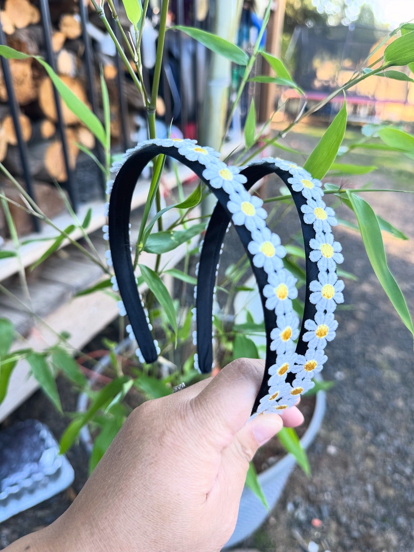 Floral Skinny Headband