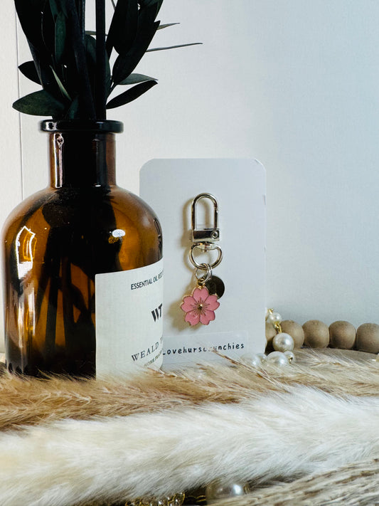 Sakura Keychain Clip