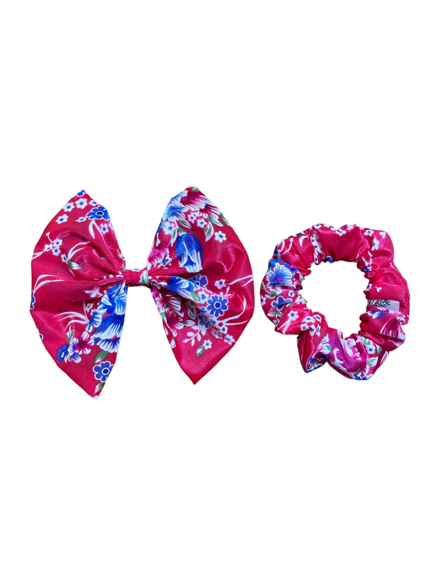 Girly - Hmong inspired bow & scrunchy