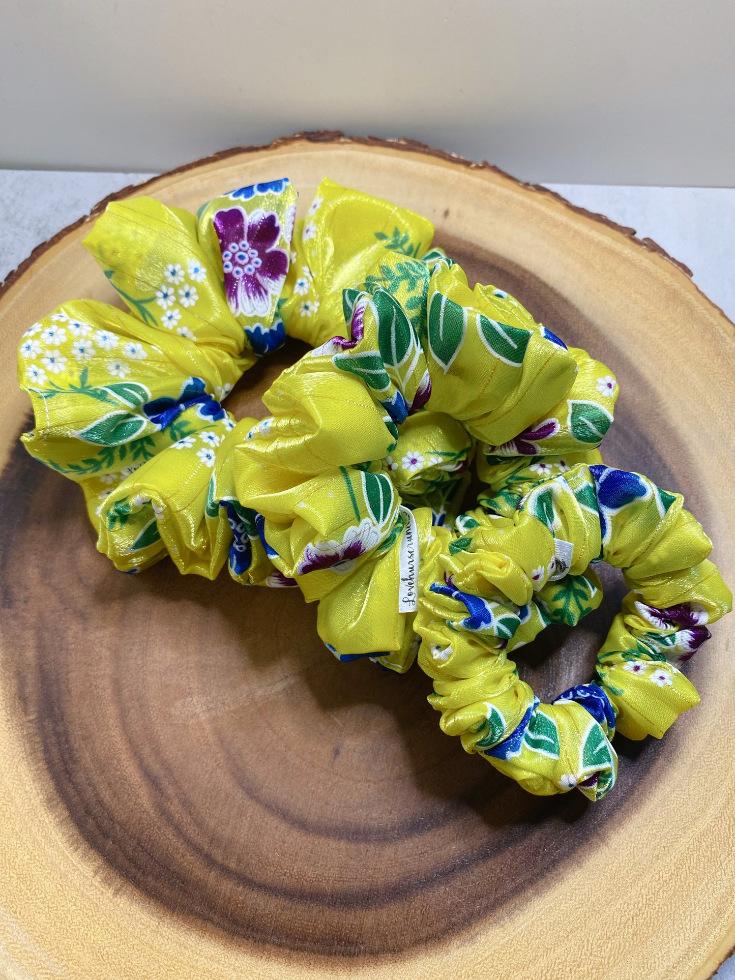 Amber Yellow - Hmong Inspired Scrunchy