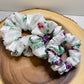 Dawb (White) - Hmong Inspired scrunchy