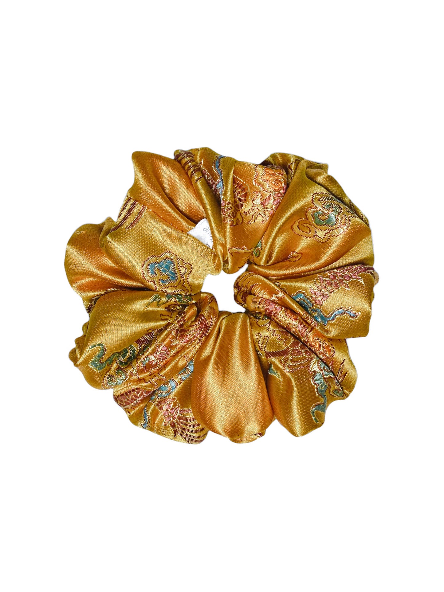 Yellow Dragon - Chinese/Lunar year inspired Scrunchy