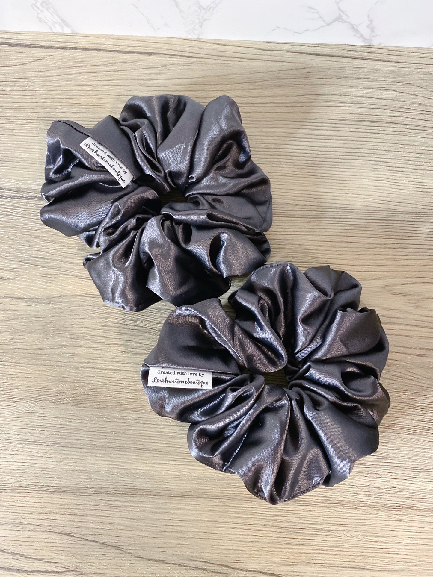 Chic Charcoal - Scrunchy