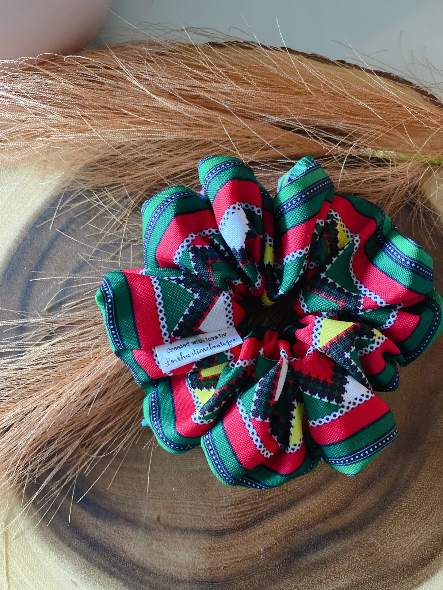 Gem - Hmong Inspired Scrunchy