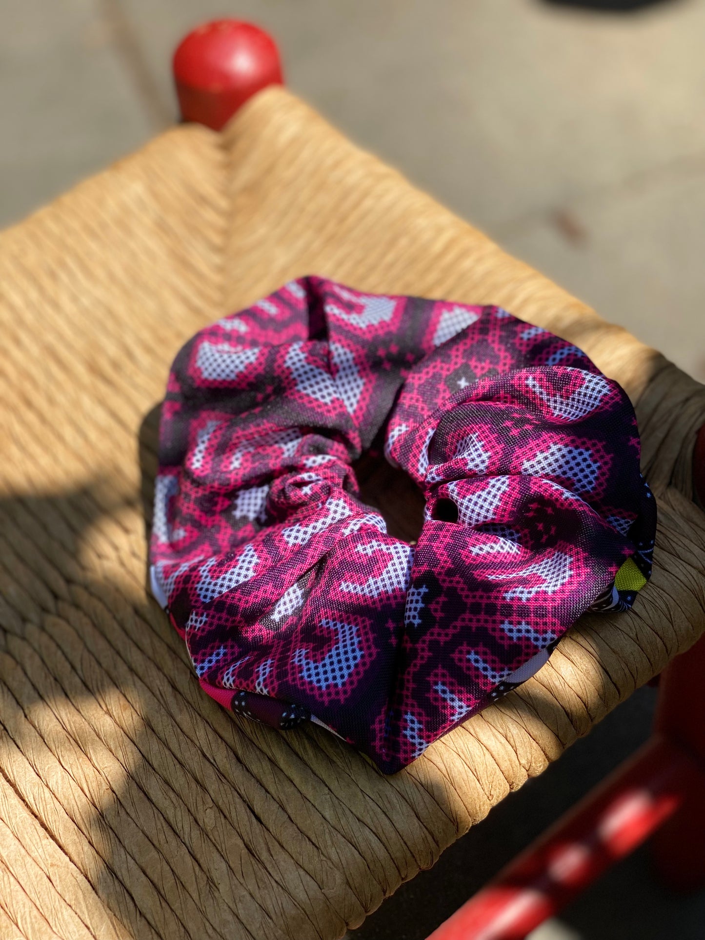 Rouge - Hmong inspired scrunchy