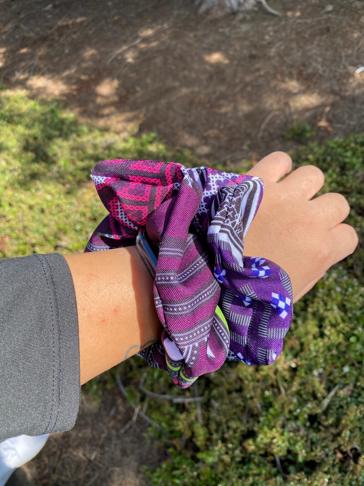 Rouge - Hmong inspired scrunchy