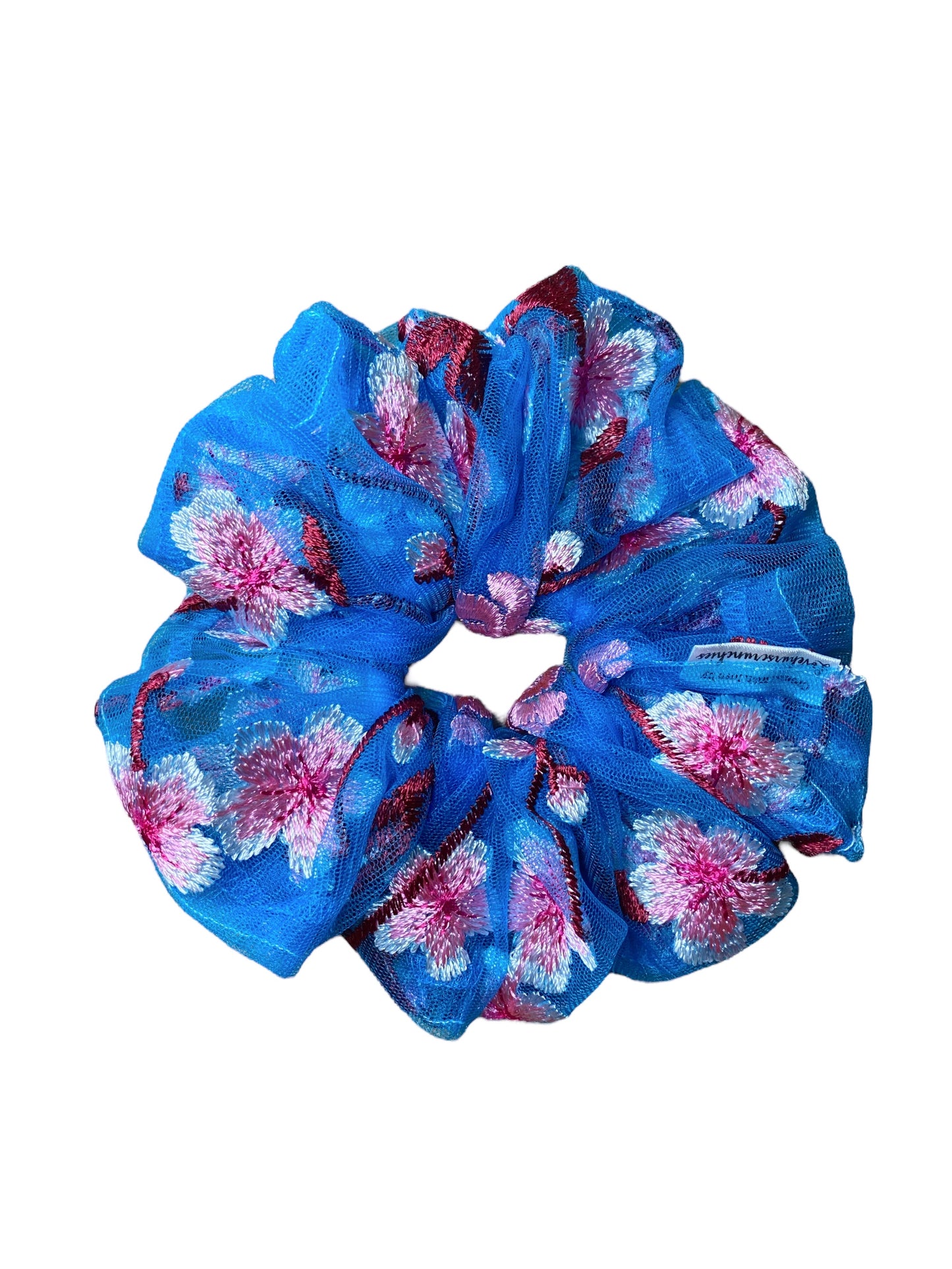 Ntsa Iab (something bright) - Hmong inspired scrunchy