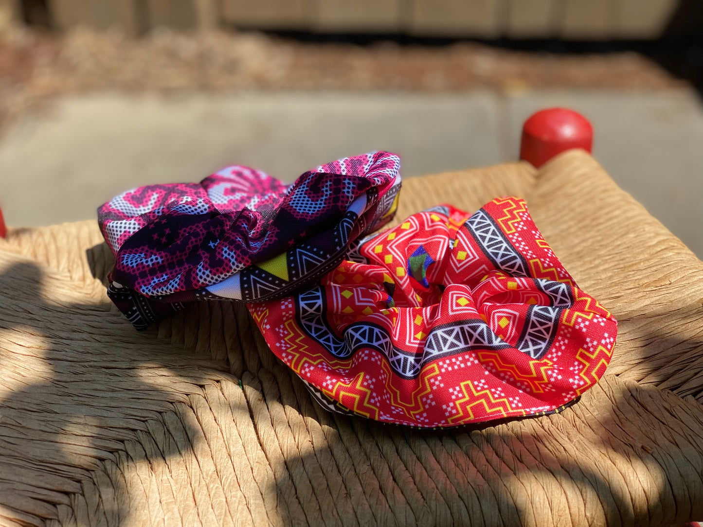 Rouge - Hmong inspired scrunchy