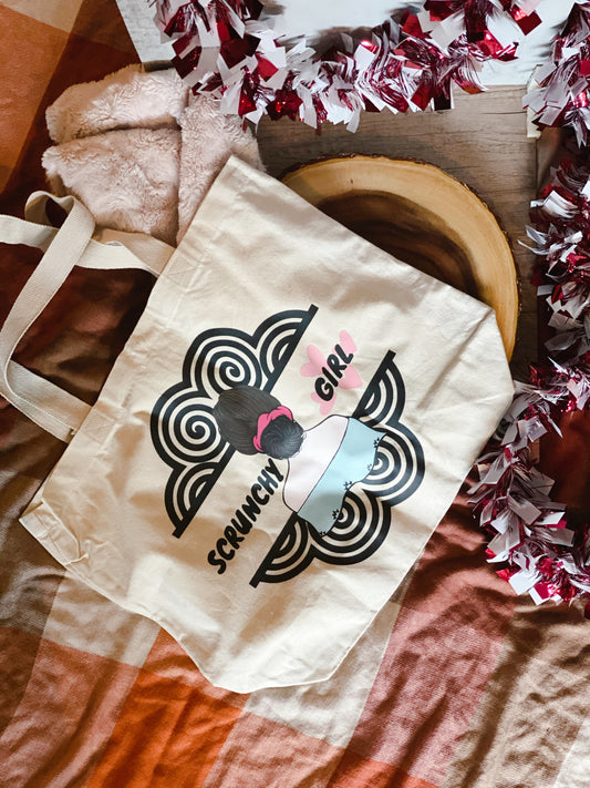 Scrunchy Girl - Tote